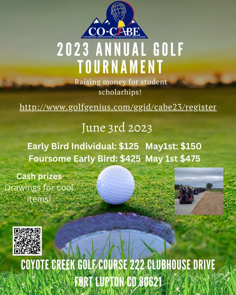 2023 CO-CABE ANNUAL GOLF TOURNAMENT – CO-CABE